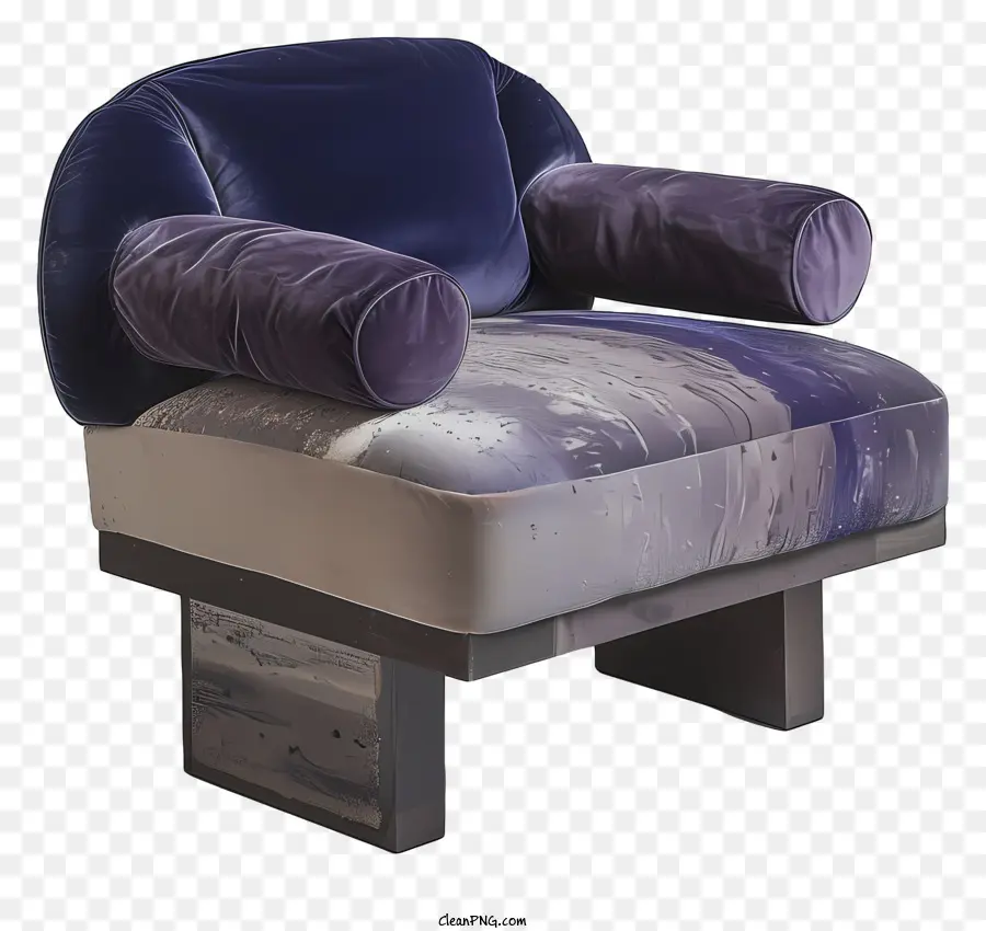 Chaise Moderne，Violet Président PNG