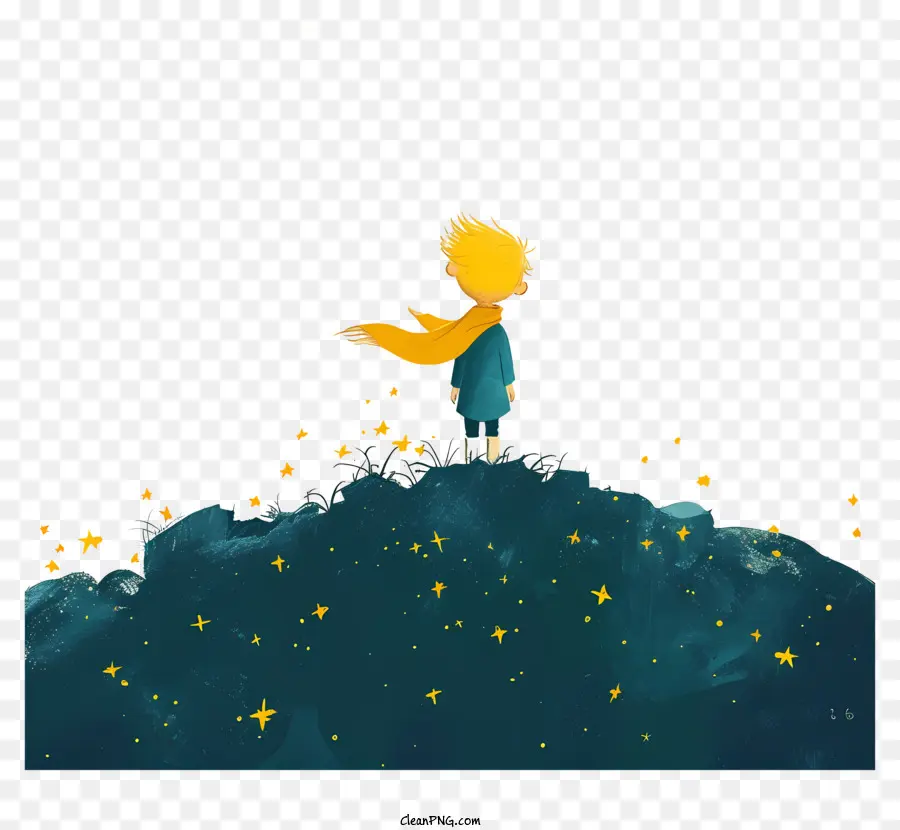 Petit Prince，étoiles PNG