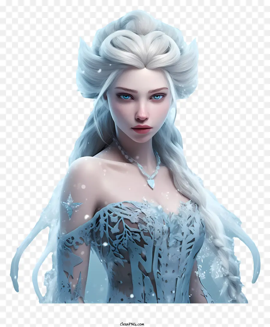 Princesse Congelée，Reine Des Neiges PNG