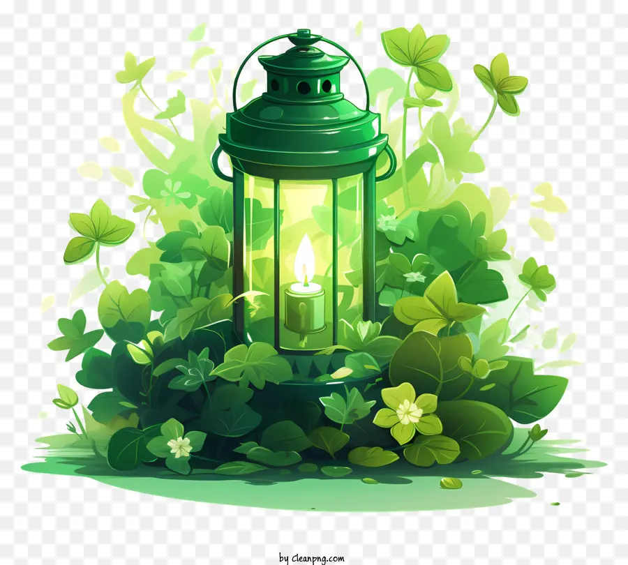 St Patrick Lantern，Lanterne Verte PNG