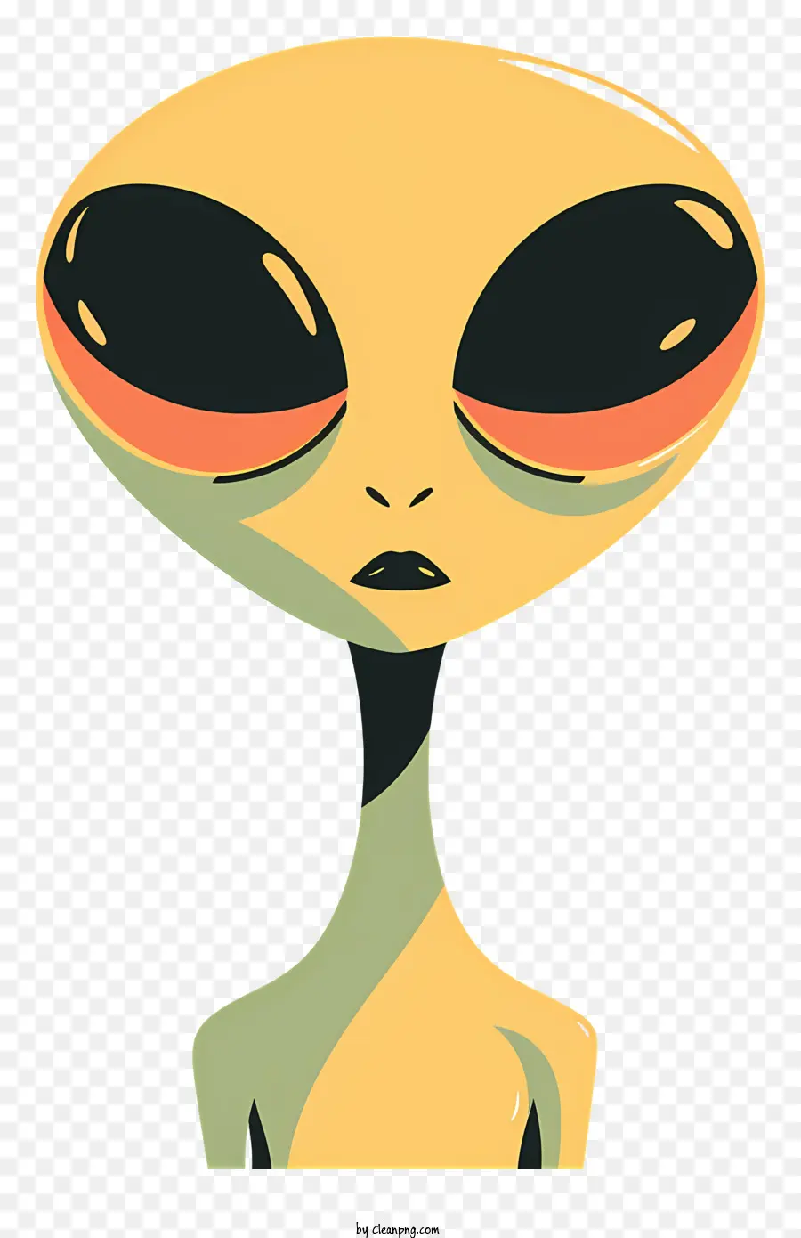 Hominidé Extraterrestre，Extraterrestre Jaune PNG