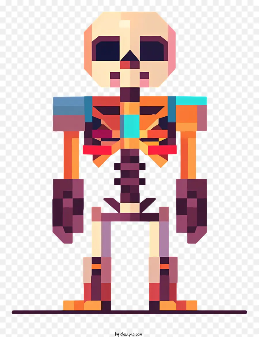 Minecraft，Dessin Animé Squelette PNG