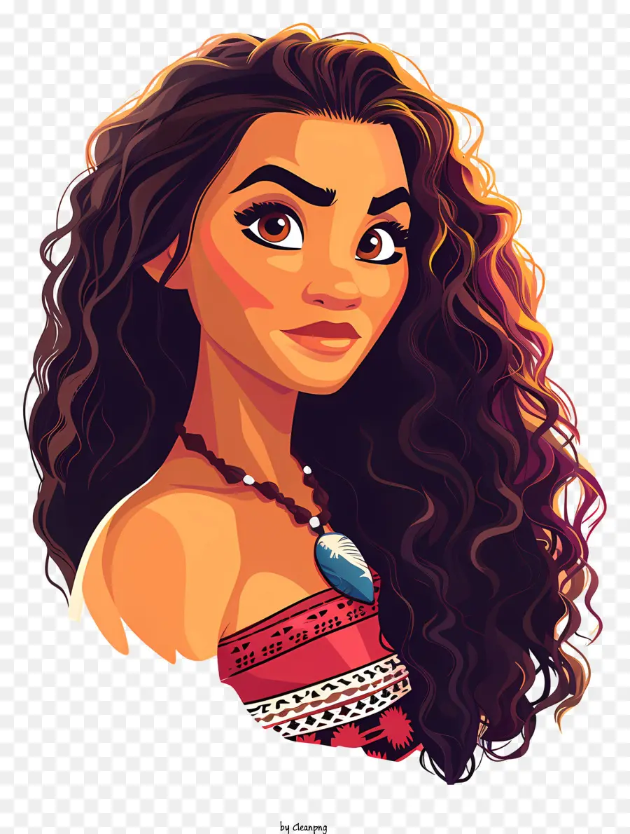 Moana，Cartoon Femme PNG