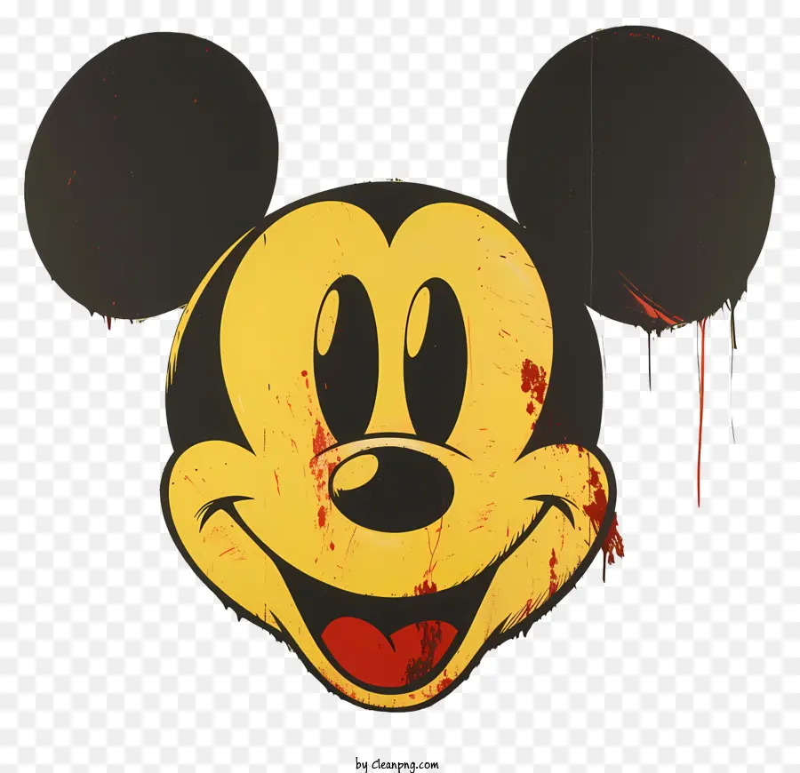 Mickey Mouse，Pantalon Noir PNG