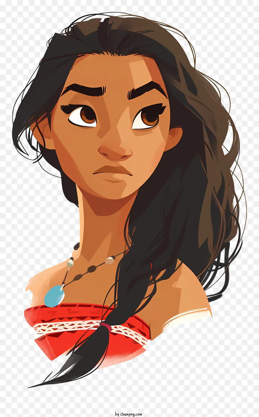 Moana，Fille Animée PNG