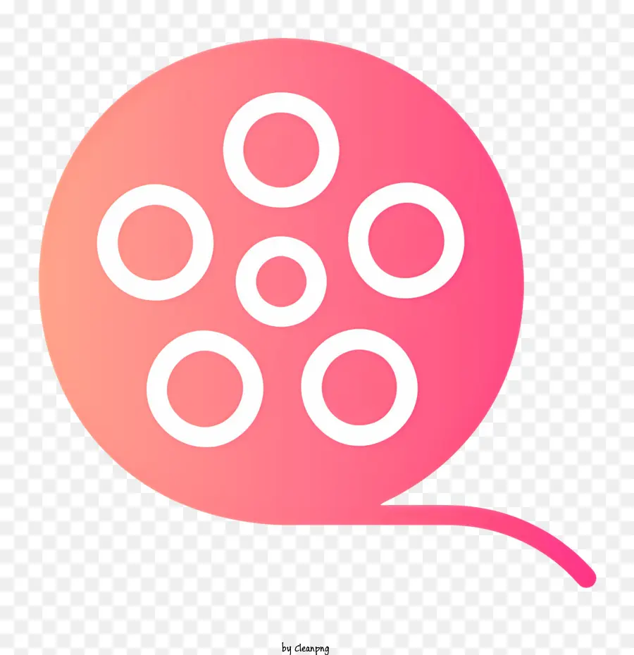 Bobine De Film，Bobine De Film Rose PNG