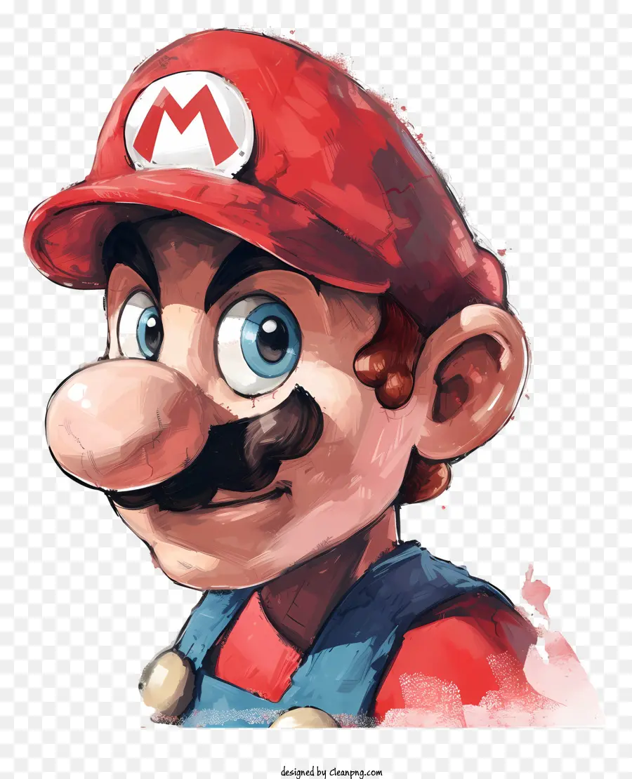 Mario，Rouge Salopette PNG