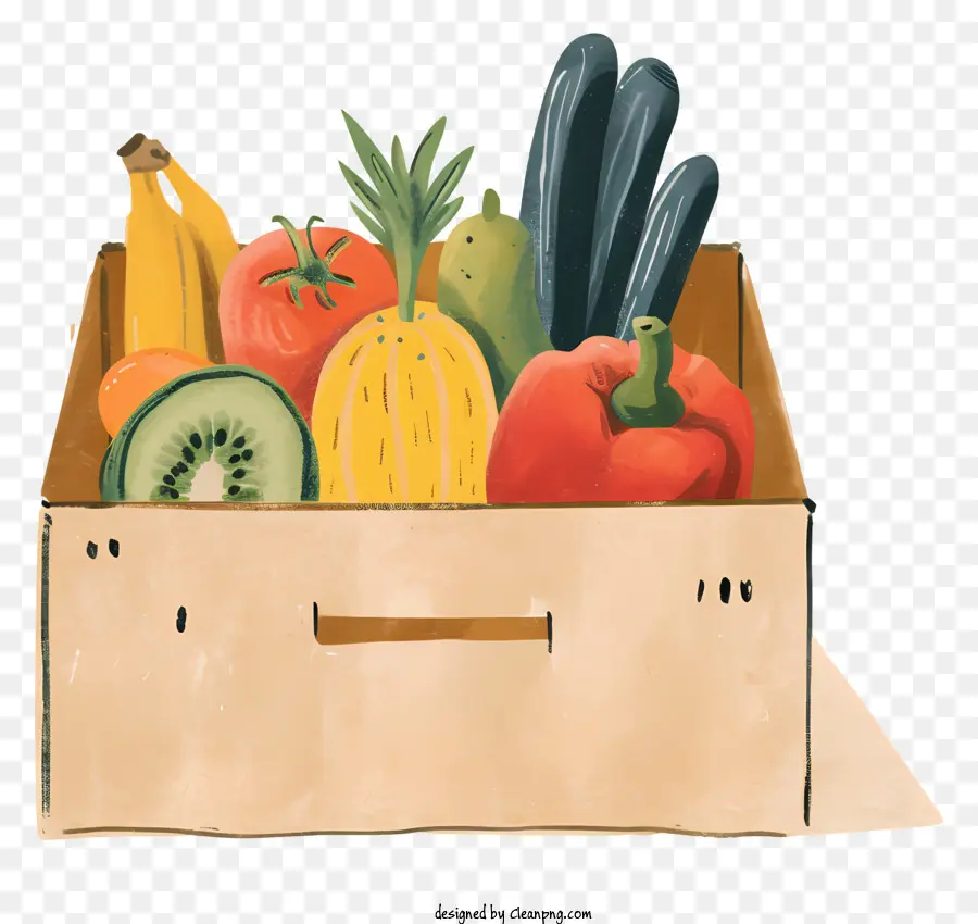Boîte à Légumes，Boîte PNG