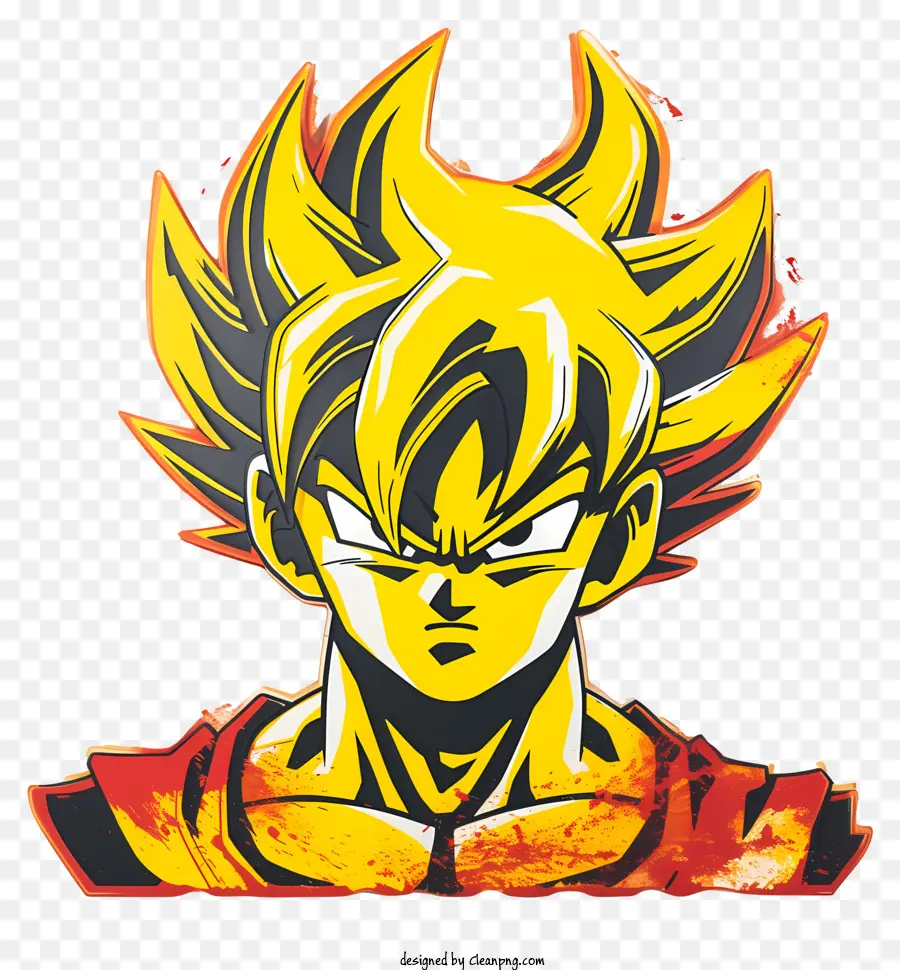 Goku，T Shirt Bleu PNG