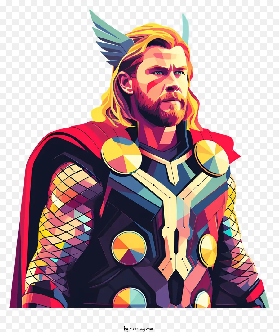 Thor，Thor Coloré PNG