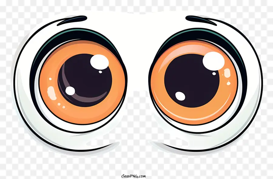 Mignon Yeux，Cartoon Yeux PNG