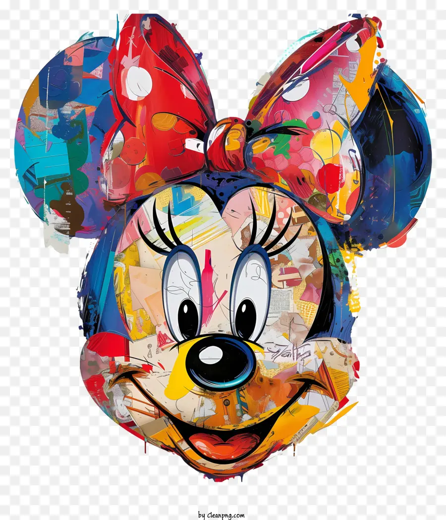 Minnie Mouse，Les Yeux Bleus PNG