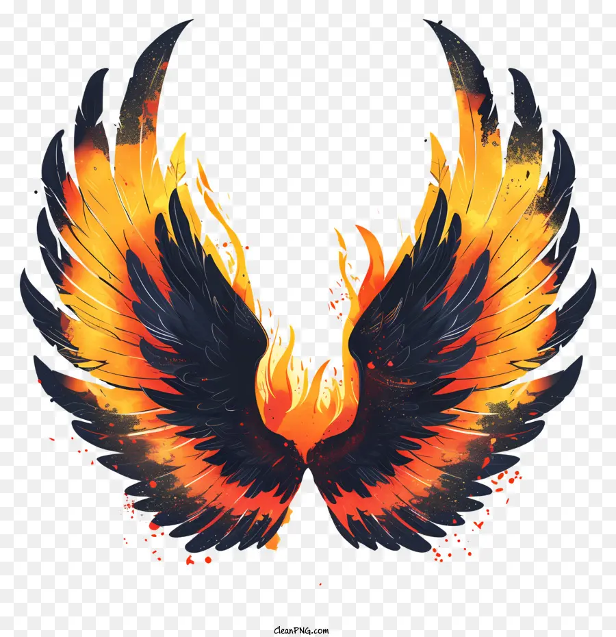 Ailes De Feu，Phénix PNG