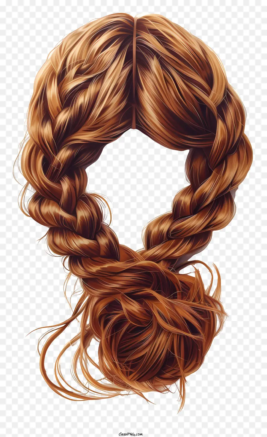 Cheveux Tressés，Tresses PNG