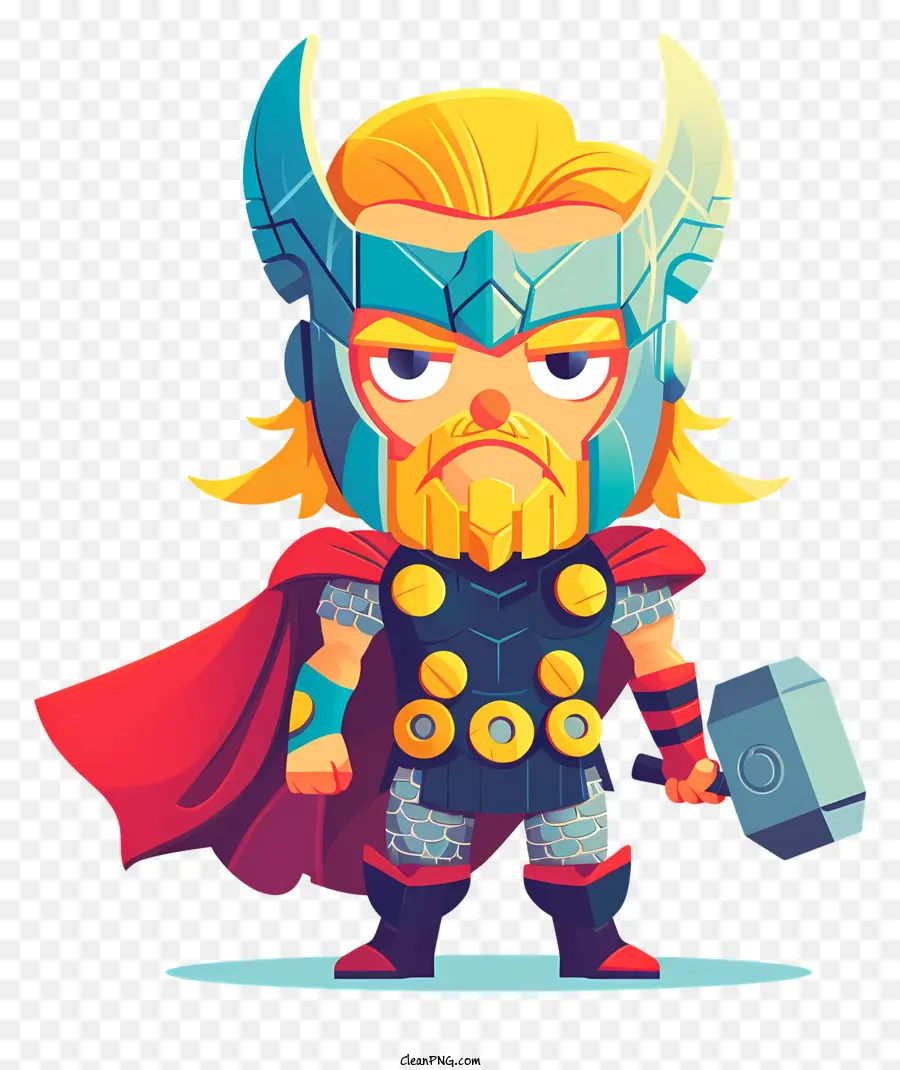 Thor Mignon，Dessin Animé Thor PNG