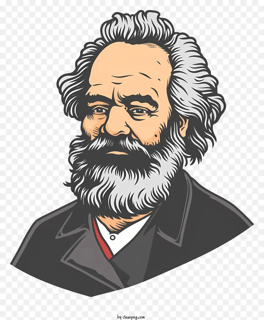 Karl Marx，Père Du Communisme PNG