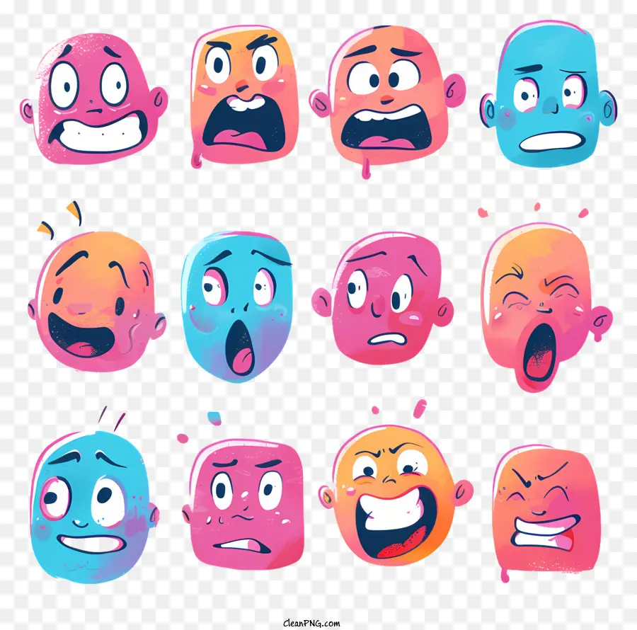 Emotes，Les émotions PNG