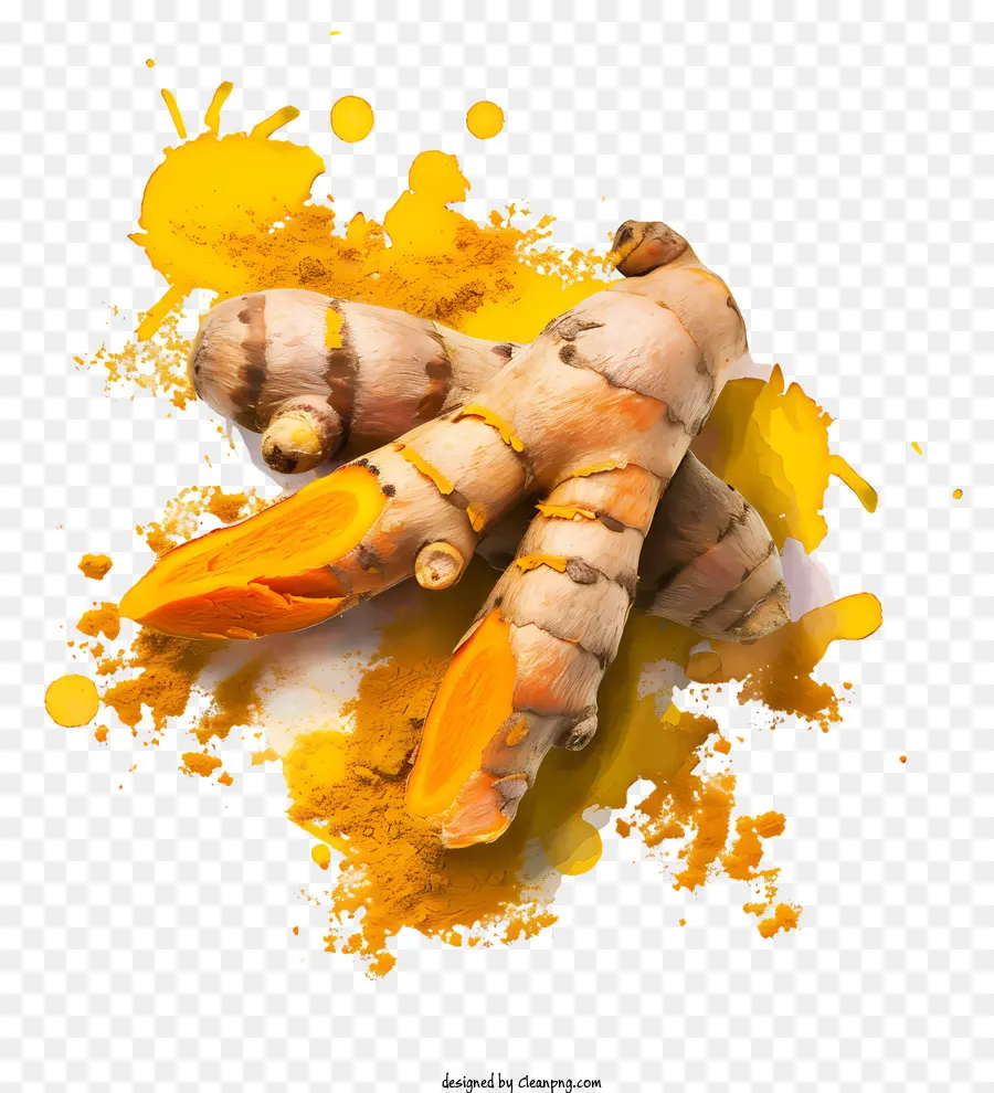 Curcuma，Racine PNG