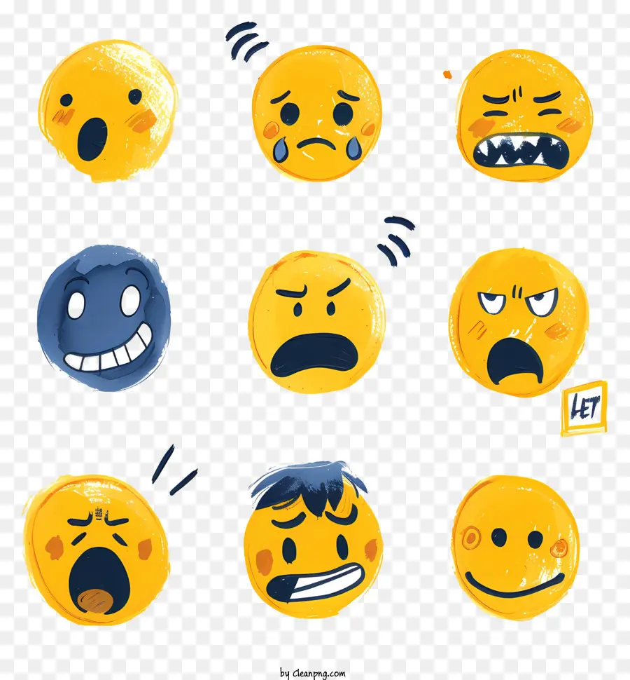 Emotes，Smileys PNG