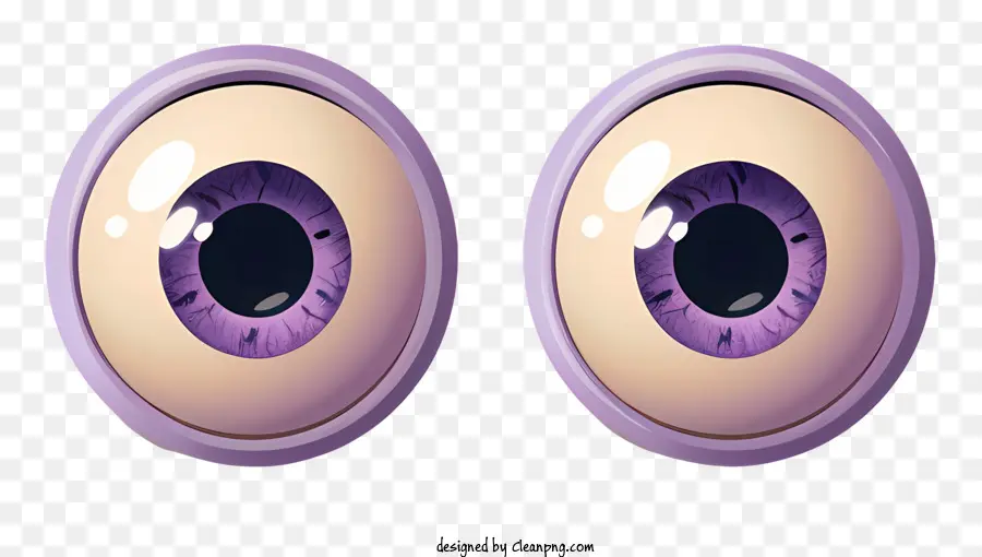 Yeux Mignons，Yeux Bleus PNG