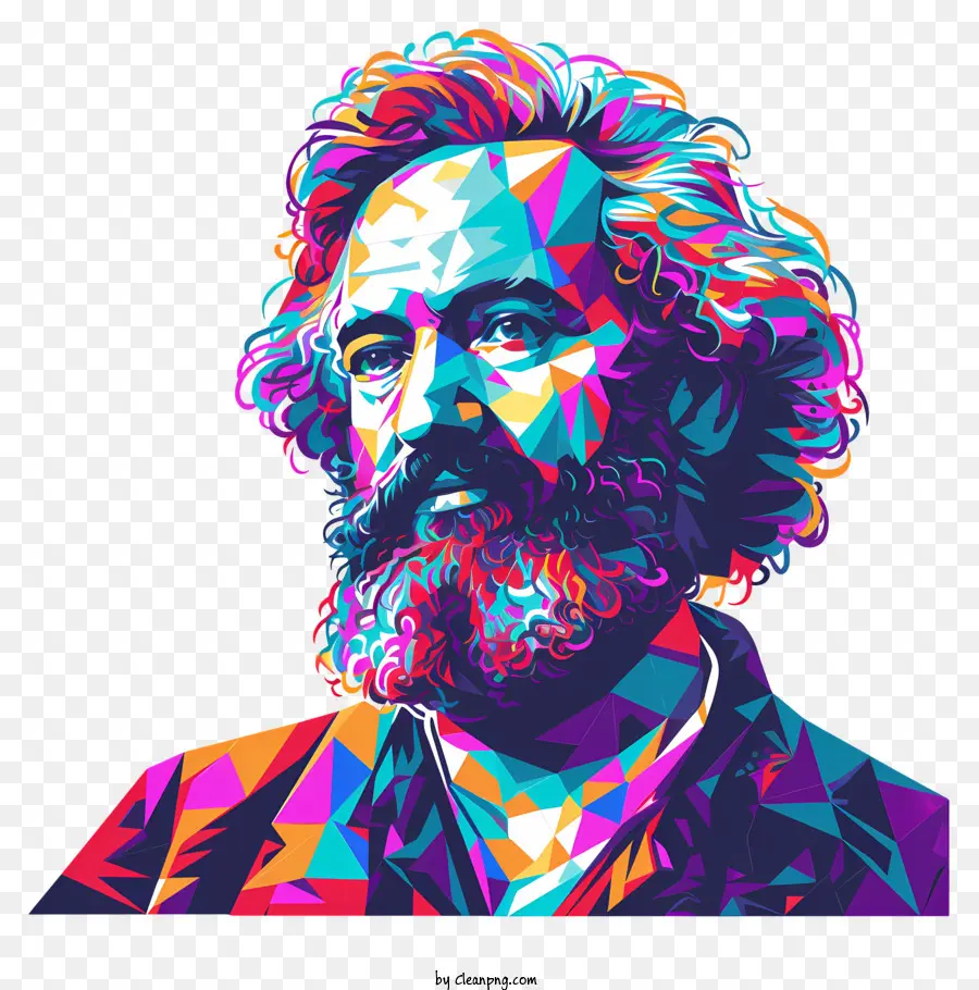 Karl Marx，Portrait PNG