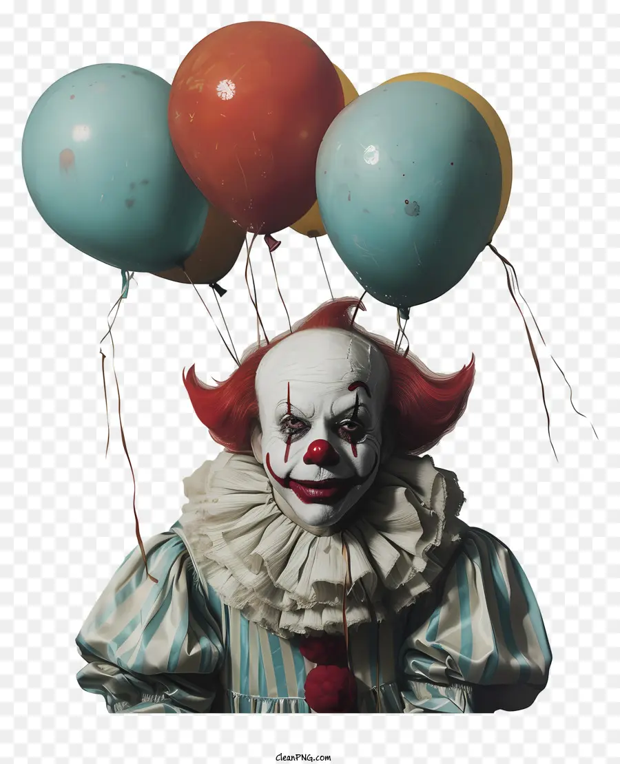 Clown Avec Des Ballons，Clown PNG