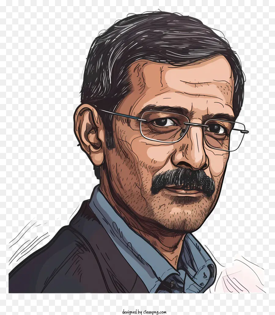 Arvind Kejriwal，Homme PNG