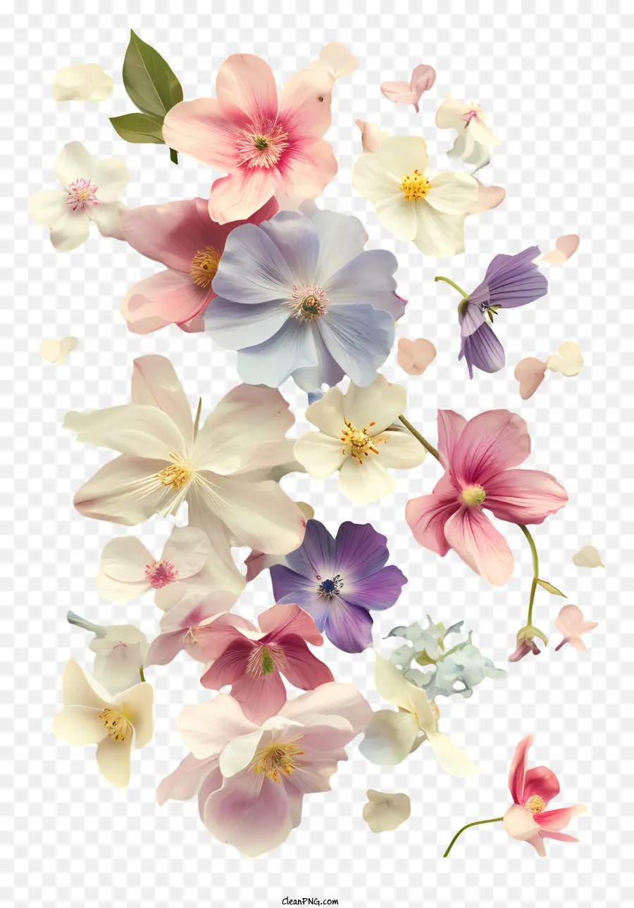 Fleurs De Printemps，Fleurs PNG