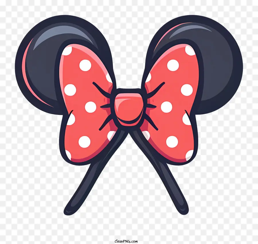 Minnie Bow，Minnie Mouse Oreilles PNG