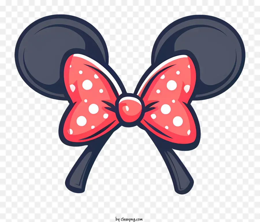 Minnie Bow，Serre Tête Minnie Mouse PNG