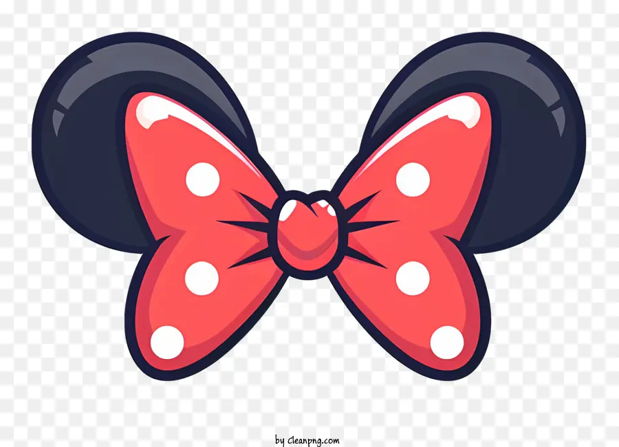 Minnie Bow，Minnie Mouse Bowtie PNG