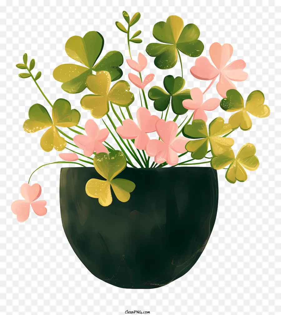 Pot，Noir Vase PNG