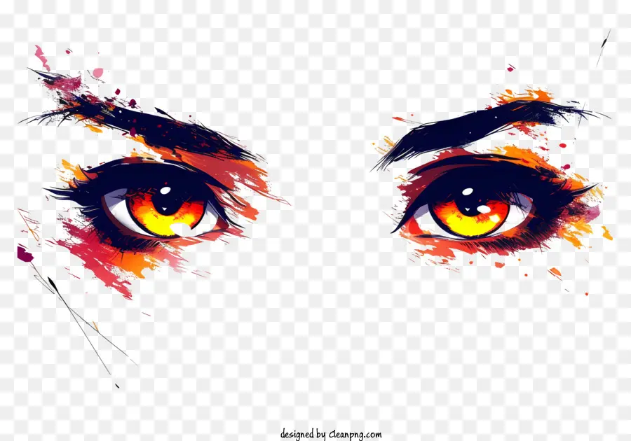 Yeux，Yeux Colorés PNG