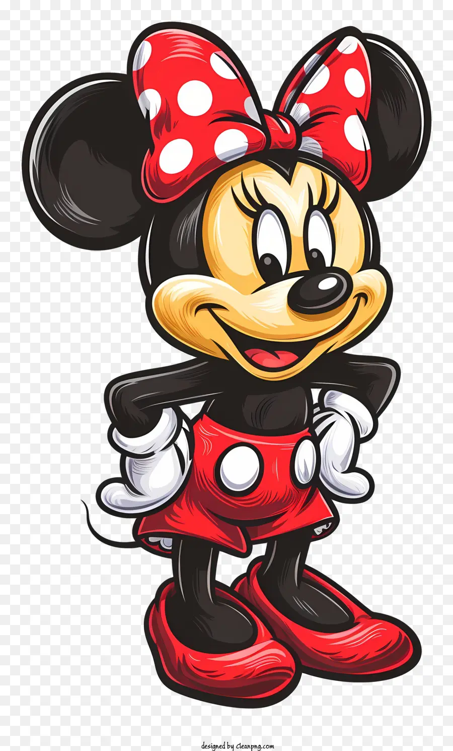 Minnie Mouse，Mickeys De Noël PNG