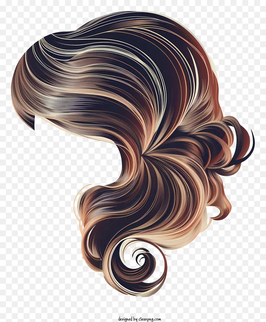 Perruque De Cheveux，De Cheveux Des Femmes PNG