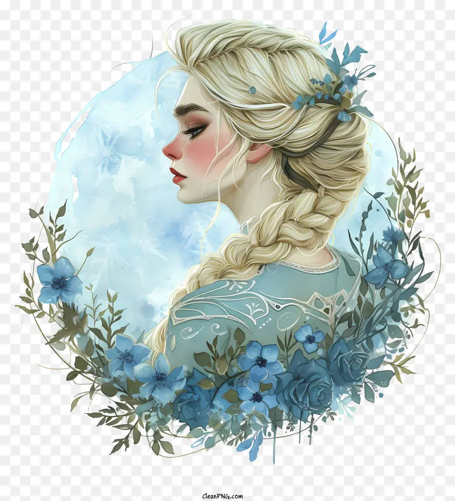 Princesse Disney，Fille Blonde PNG