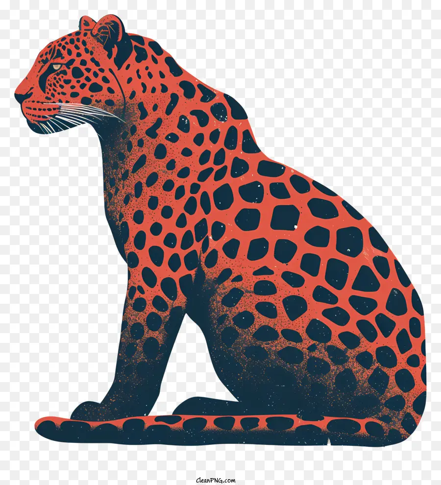 Leopard，Silhouette De Léopard PNG
