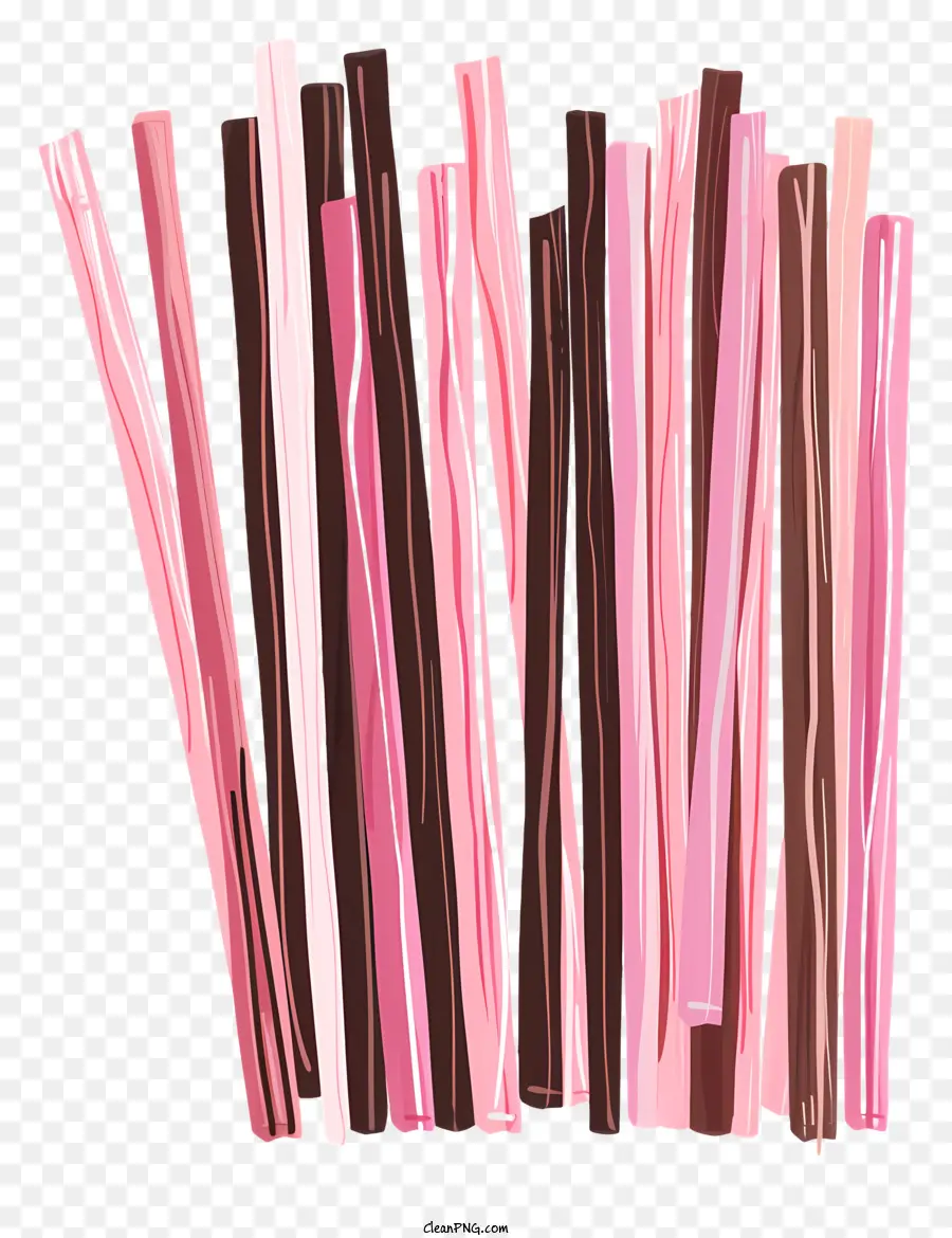 Pailles，Bâtonnets De Chocolat PNG