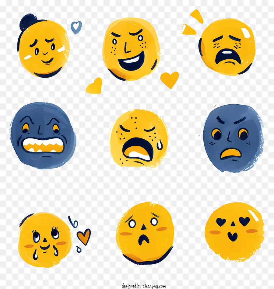 Emotes，Émoticônes PNG