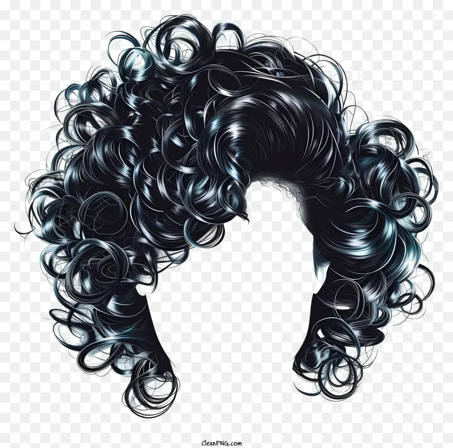 Perruque De Cheveux，Femme PNG