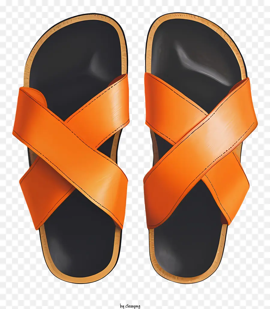 Sandales，Sangle D'orange PNG