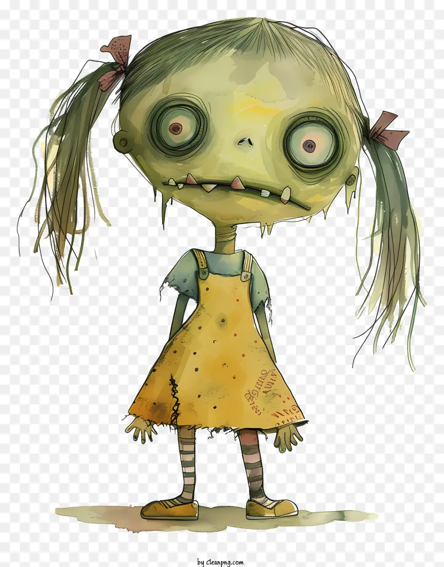 Zombi，Fille Zombie PNG