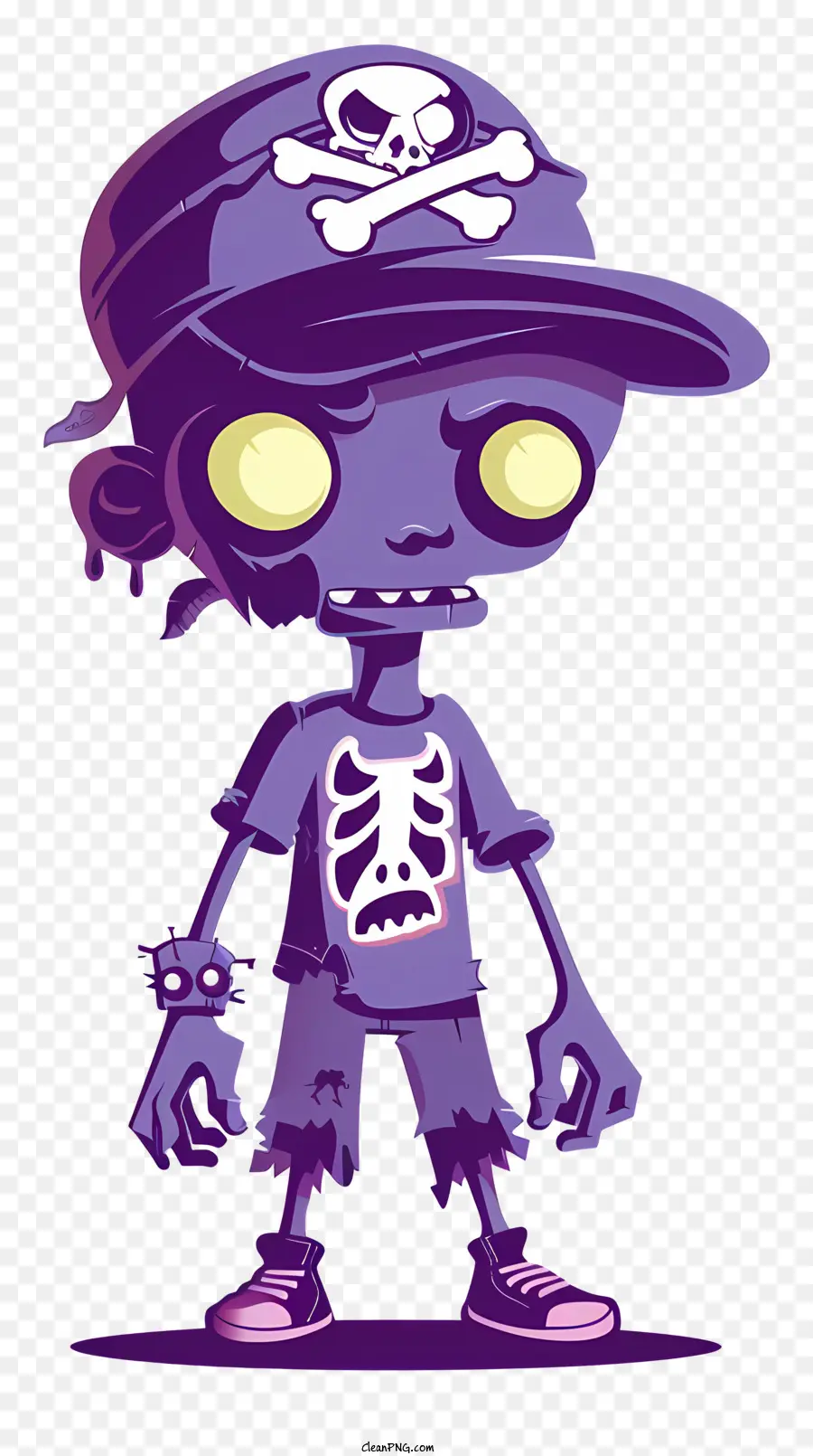 Zombi，Pirate Zombie PNG