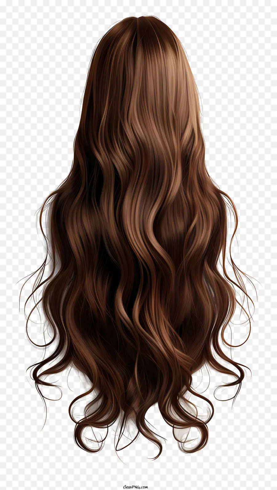 Longue Perruque De Cheveux，Les Cheveux Longs PNG