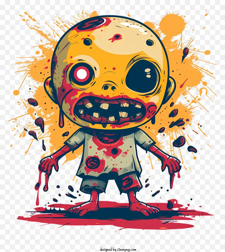 Zombie，Enfant Zombie PNG