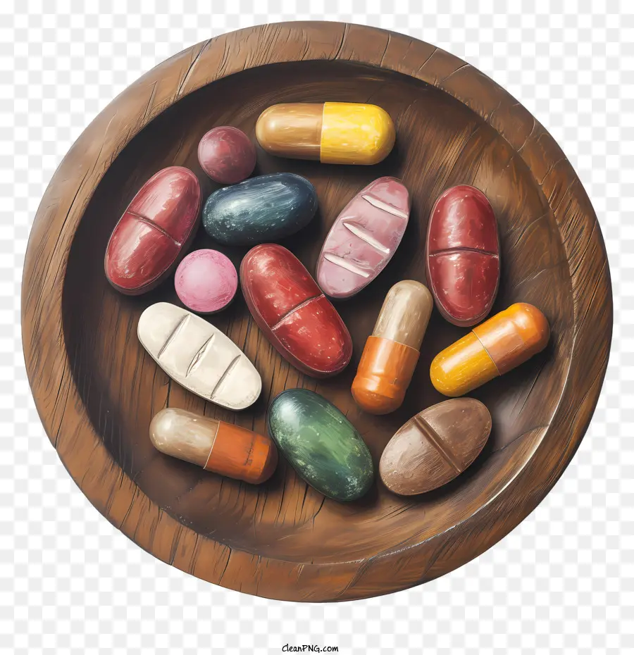 La Médecine De La Tablette，Les Vitamines PNG