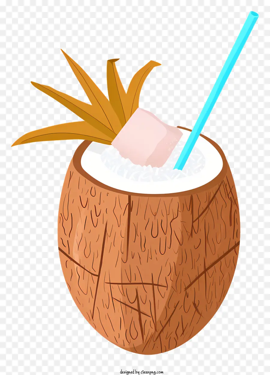 Cocktail De Coco，Boire La Noix De Coco PNG