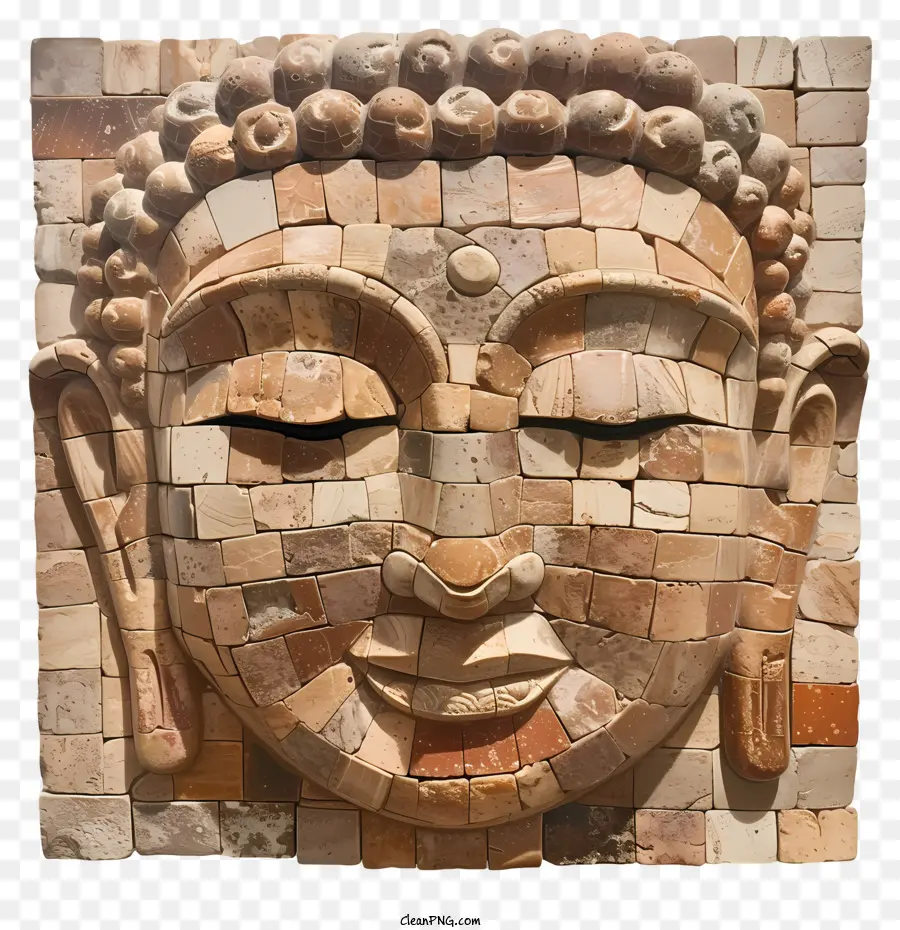 Bouddha，Visage De Bouddha PNG