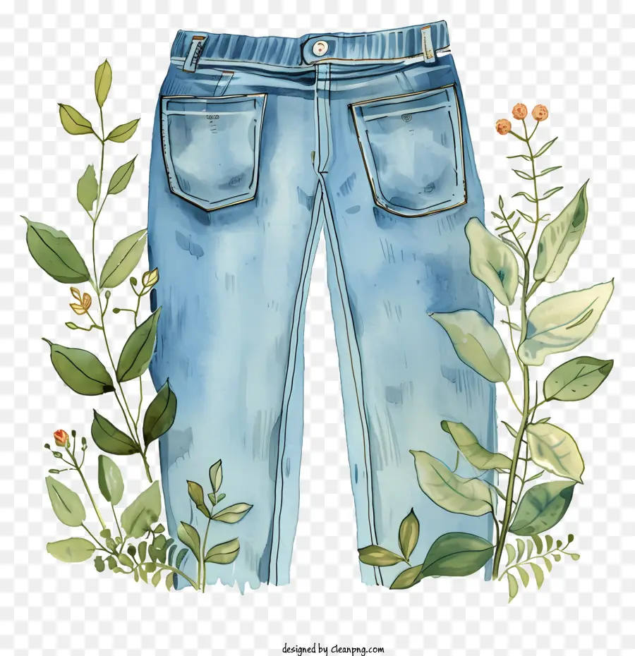 Jeans，Jean Bleu PNG