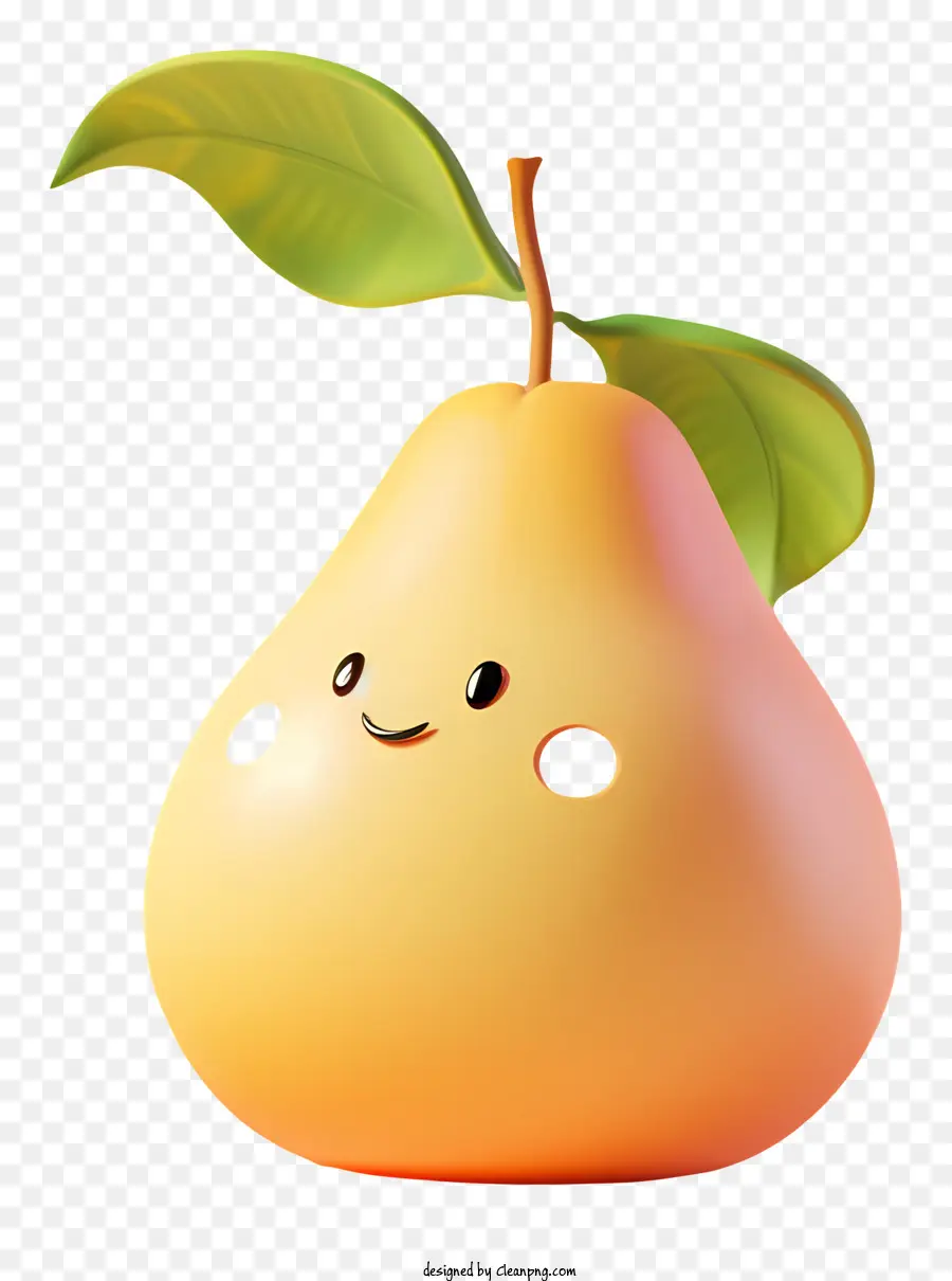 Poire De Dessin Animé，Personnage Mignon De Poire PNG